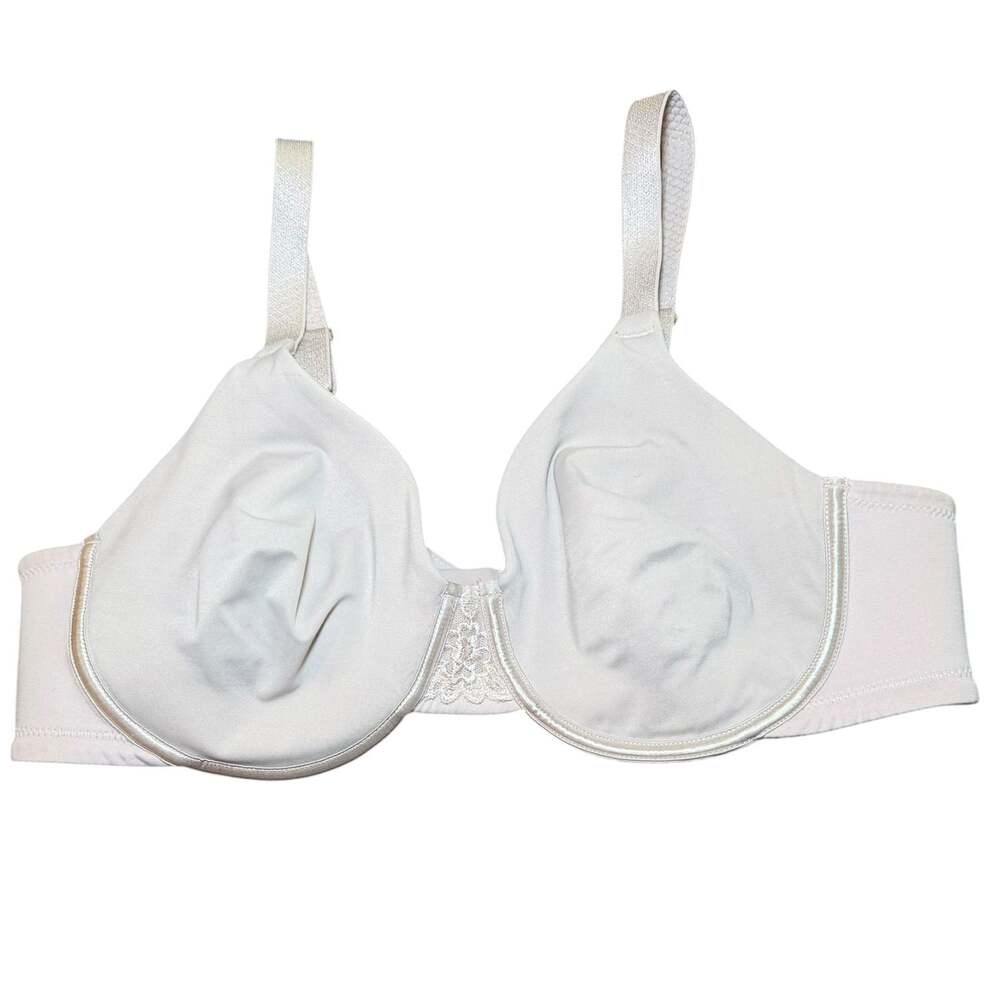 Vanity Fair 76080 Bra 40C Ivory Full Coverage Underwire Minimizer